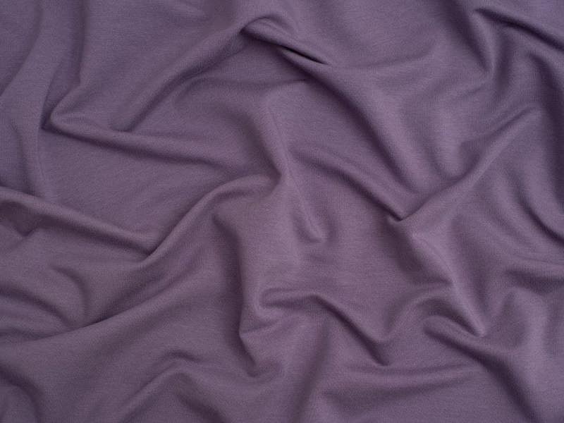 Minerva Core Range Organic Loop Back French Terry Stretch Knit Fabric - Plain Design Dressmaking Fabric, 150 cm / 60" Wide - per metre