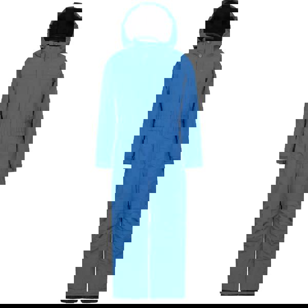 Mountain Warehouse Childrens/Kids Cloud All In One Waterproof Snowsuit - Cobalt - 