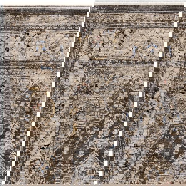 Asiatic Sovereign Charcoal Medallion Rug