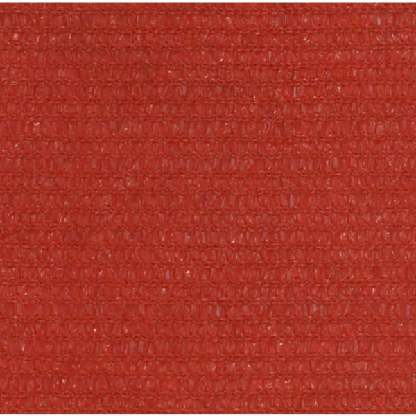 Berkfield Sunshade Sail 160 g/må_ Red 3/4x2 m HDPE