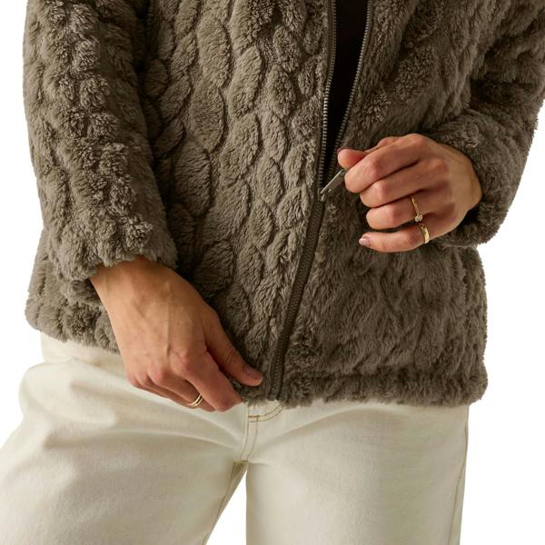 Regatta Womens/Ladies Ayana Full Zip Fleece Jacket - Mocha - 
