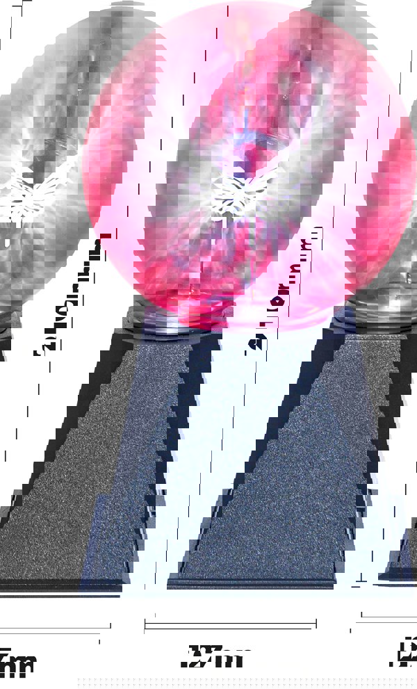 Cheetah Contact Sensitive 5 Inch Plasma Ball with Butterfly Effect