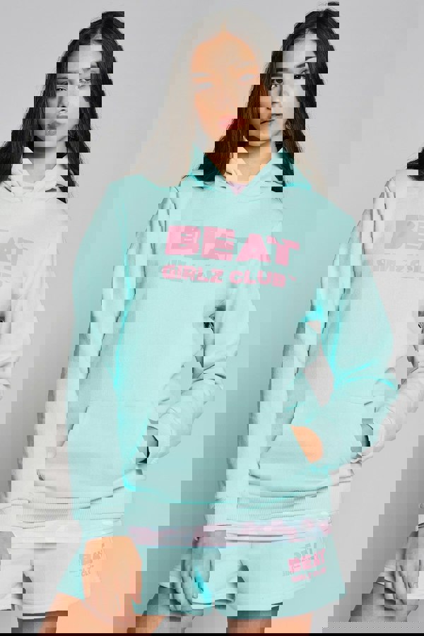 Beat Girlz Club Biscayne Sweat Shorts - Miami Blue