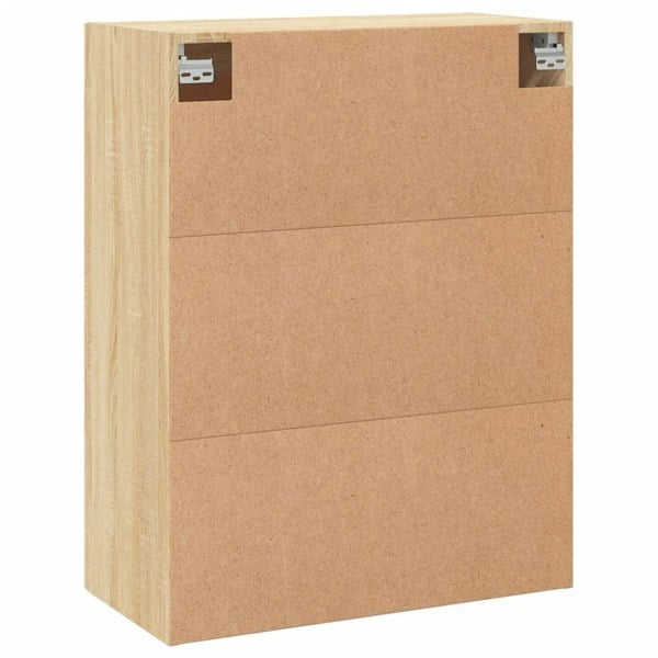 Berkfield Wall Mounted Cabinet Sonoma Oak 69.5x34x90 cm Engineered Wood