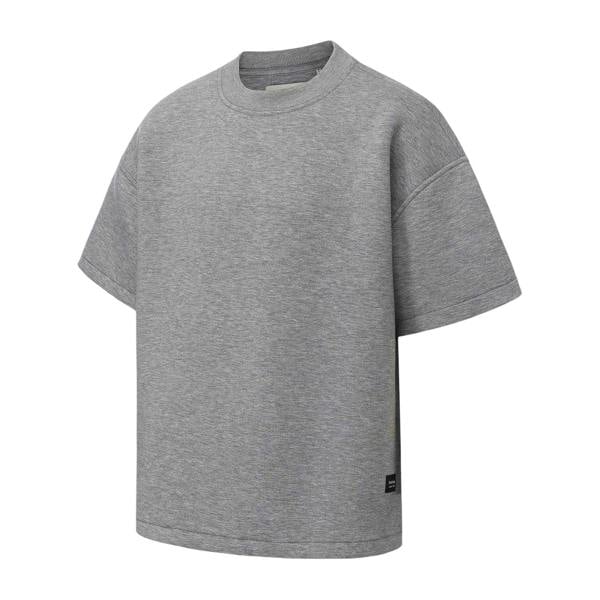 Firetrap Mens Plain Scuba Comfort T-Shirt - Grey - 