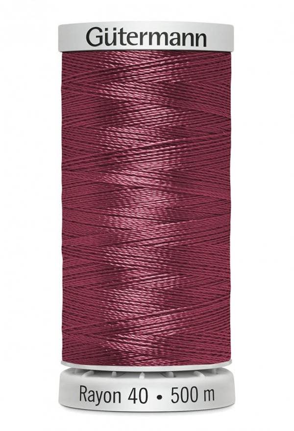 Gutermann No 40 Sulky Rayon Embroidery Thread 500m Rayon Thread Suitable For Embroidery