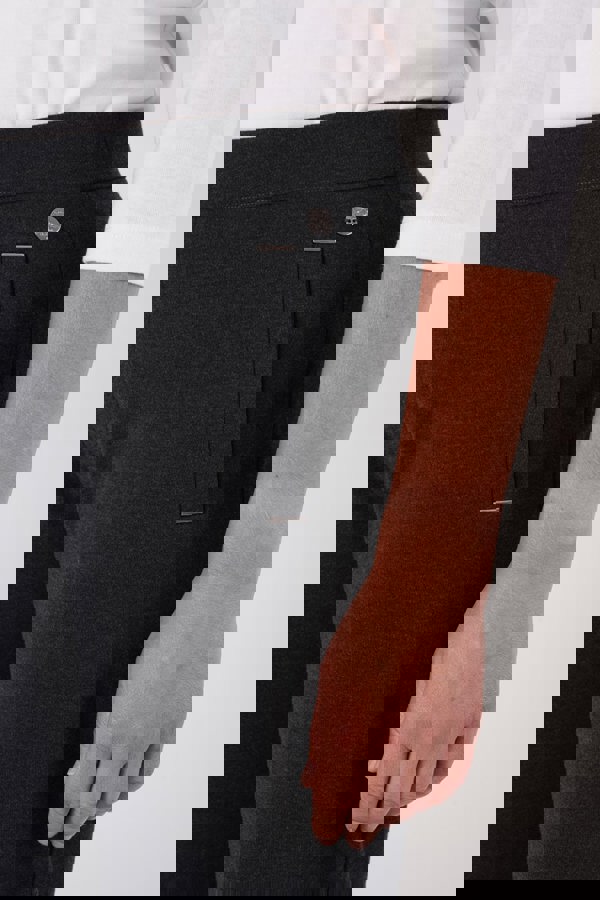 PennyPlain Wide Leg Treggings - Charcoal Short