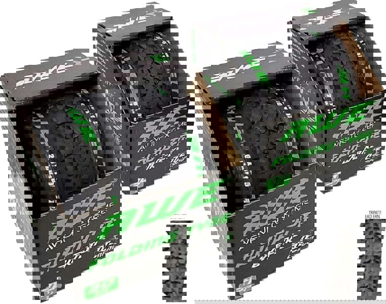 Awe 2 x AWERide Bike/E-Bike Folding Tyres 26" x 1.95" MTB Tyre 30 TPI