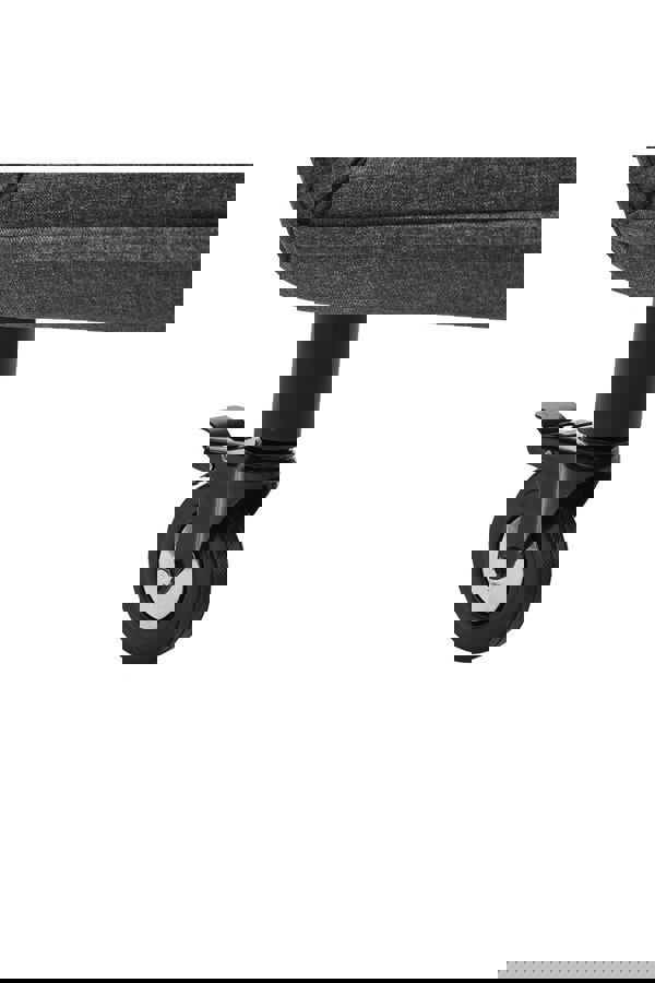 Living and Home 3-in-1 Lounge and Sofa Bed with Wheels