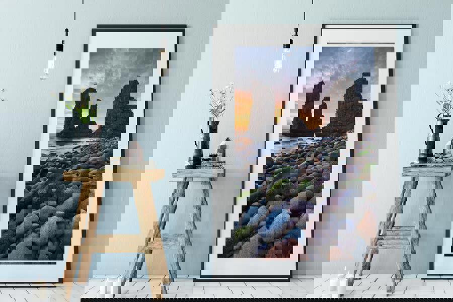 Stone Giants framed art print for sale