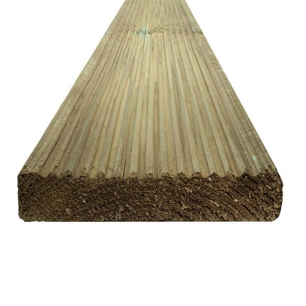 Snowdon Timber Treated Decking Board (T) 19mm (W) 95mm (L) 1.8m