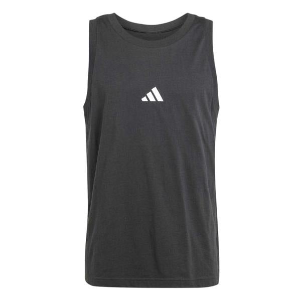 Adidas Mens Essentials Small Logo Tank Top - Black - 