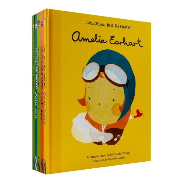 Little People, Big Dreams: Trailblazing Women 5 Books Gift Set by Maria Isabel Sanchez Vegara