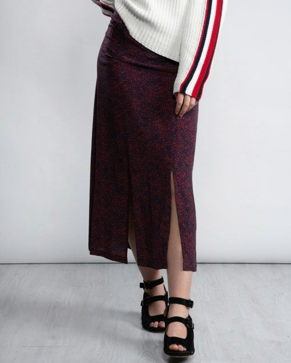 Tommy Hilfiger Kacy Womens Midi Skirt