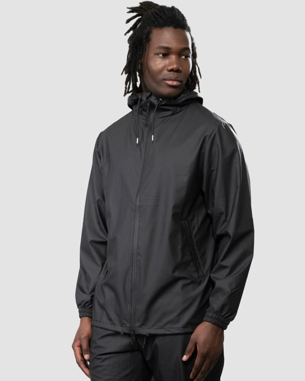 Rains Storm Breaker Unisex Jacket - 01 Black