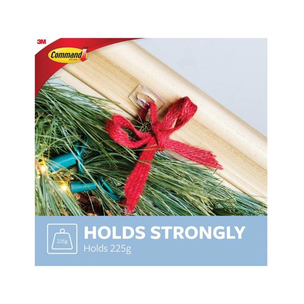 Command Clear Mini Hooks - Multi Colour - 