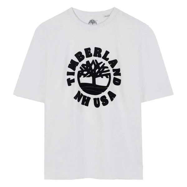 Timberland Childrens/Kids Crew Neck T-Shirt - White - 