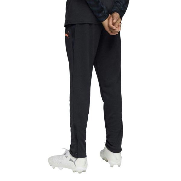 Puma Childrens/Kids IndividualCUP Tracksuit Bottoms - Navy/Orange - 