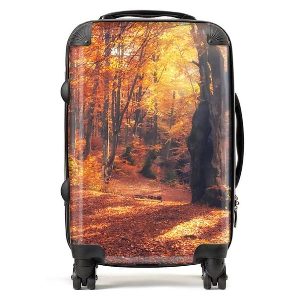 Warren Reed Autumn Forest Suitcase