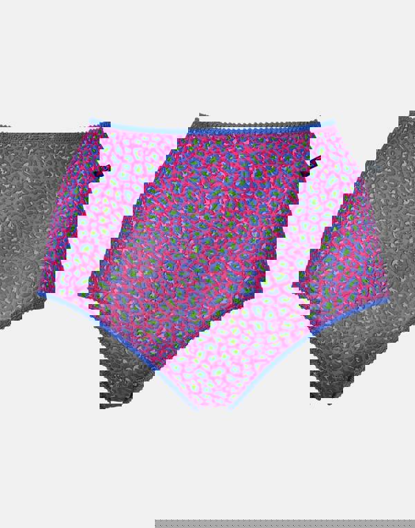 British Boxers Multipack 4 Pairs of Women's Bamboo Full Briefs – Wild Cat