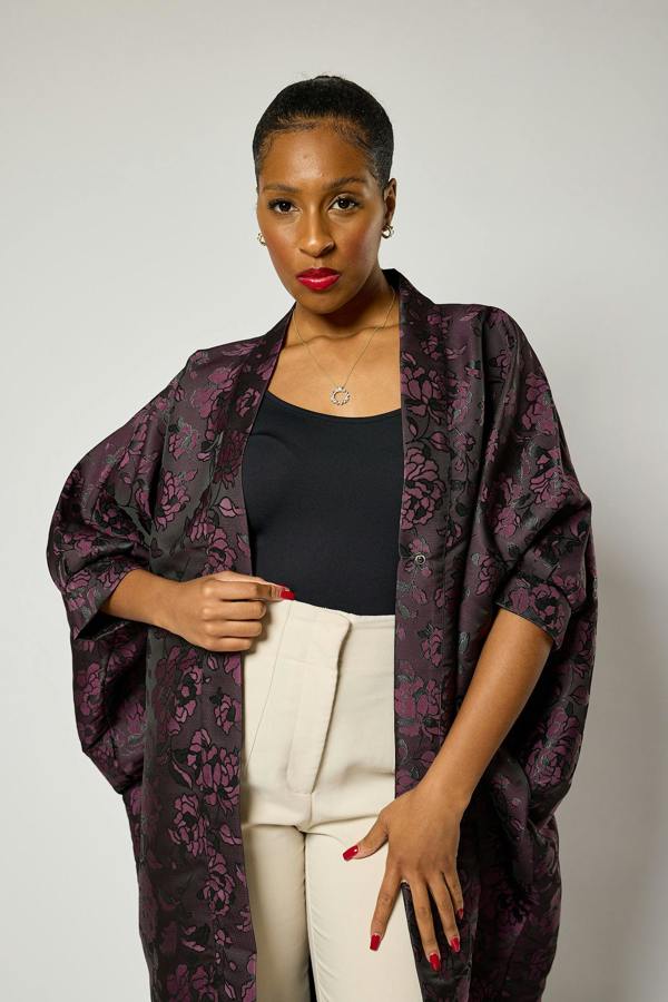 Lioness by TF Lavender Bloom Kimono Jacket