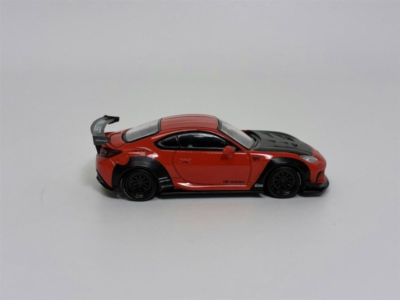 Mini GT Toyota GR86 LB Nation Red LHD 1:64 Scale Mini GT MGT00885L