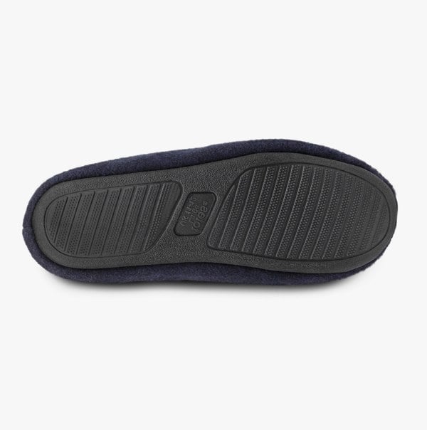 Totes Isotoner NOVELTY Mens Mule Slippers Blue