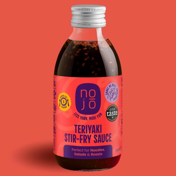 Nojo Teriyaki Stir-Fry Sauce | Gluten-Free & Vegan 200ml