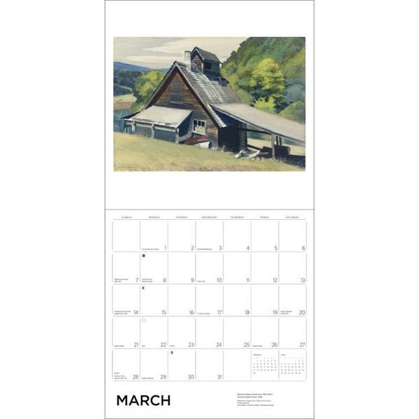 Edward Hopper Calendar 2027, Wall Calendars, Month To View, Art, Gift
