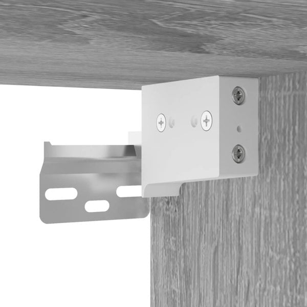 Berkfield Wall Cabinet Grey Sonoma 60x31x60 cm Engineered Wood