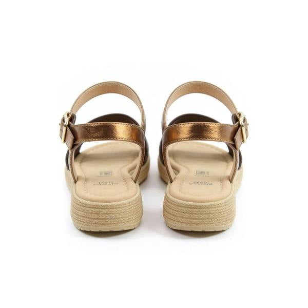 Heavenly Feet Heavenly Feet SARA Womens Platform Sandals Chocolate Bronze