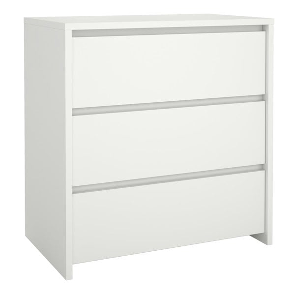 Furniture To Go Next Chest of 3 Drawers in White