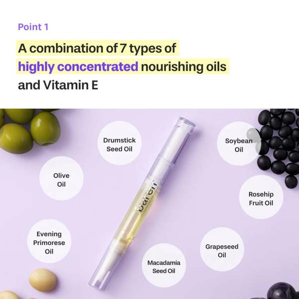 BAREN Nail And Cuticle Care Essence Oil Pen 2ml