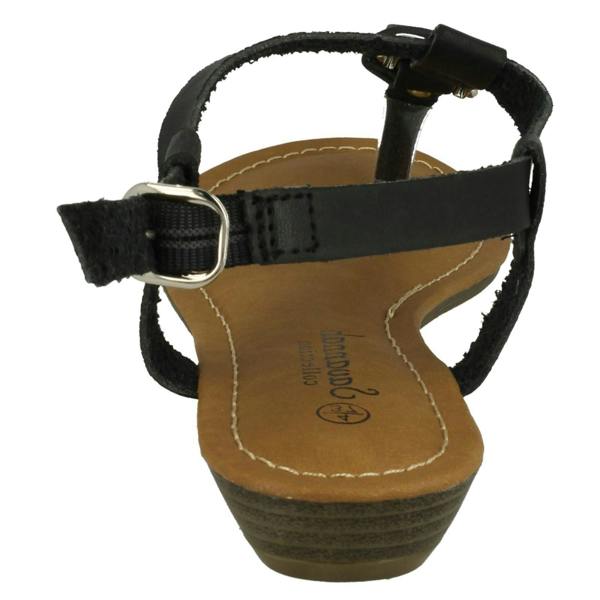 Savannah Ladies Savannah Wedge Toe Post Sandals