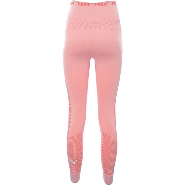 Puma Womens Soft Pink Training Evoknit Seamless Leggings