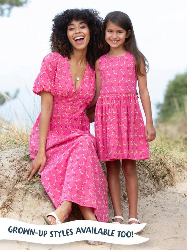 Kite Baby Organic Fleur De Vigne Dress And Pants