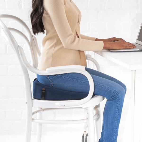 Car seat sitting wedge cushion office posture corrector with coccyx cut out 11° Degree Wedge Coccyx Cut Out - Putnams