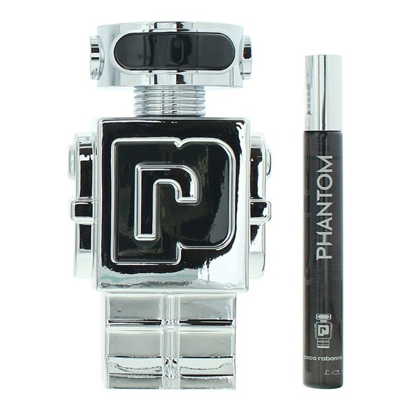 Paco Rabanne Phantom 2 Piece Gift Set: Eau de Toilette 100ml - Eau de Toilette 10ml