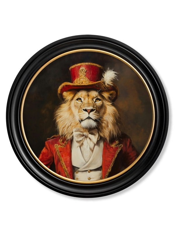 Exceptional Art Maximum Mane - Oxford round frame