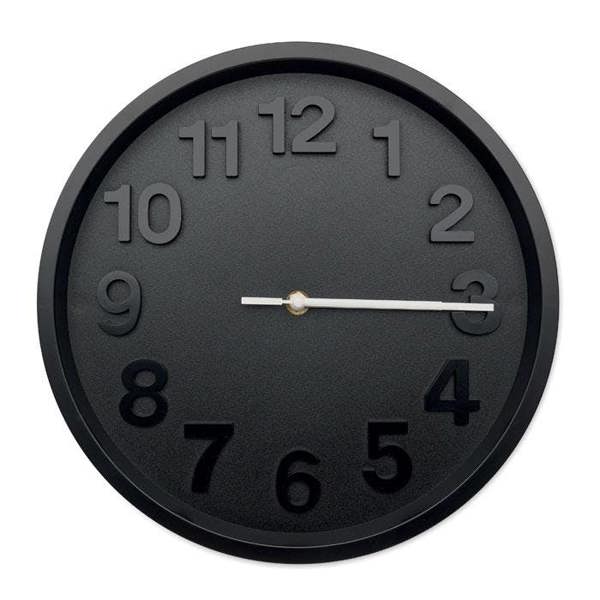 MidOcean Muro Wall Clock - Black - 