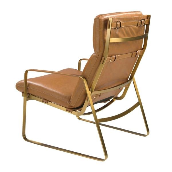 Angel Cerdá Camel Leather Armchair 5170