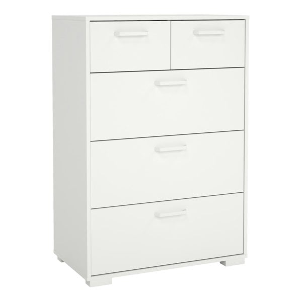Furniture To Go Sofia Chest 3 + 2 Drawers White