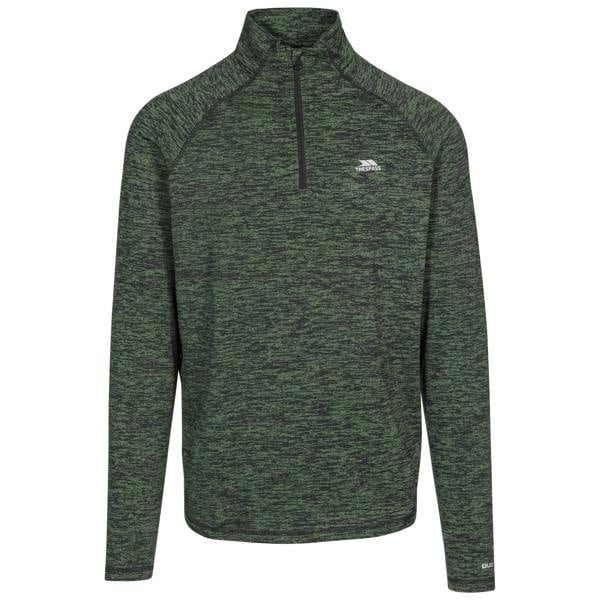 Trespass Mens Gerry Active Top - Bright Green Fleck - 