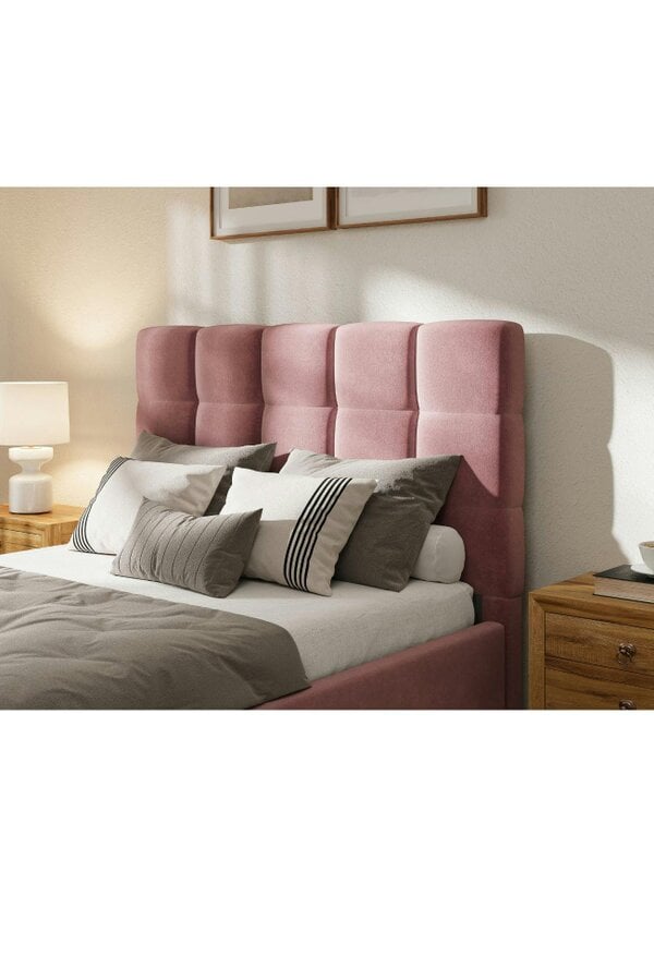 Groundlevel Maison Velvet Upholstered Bed Frame