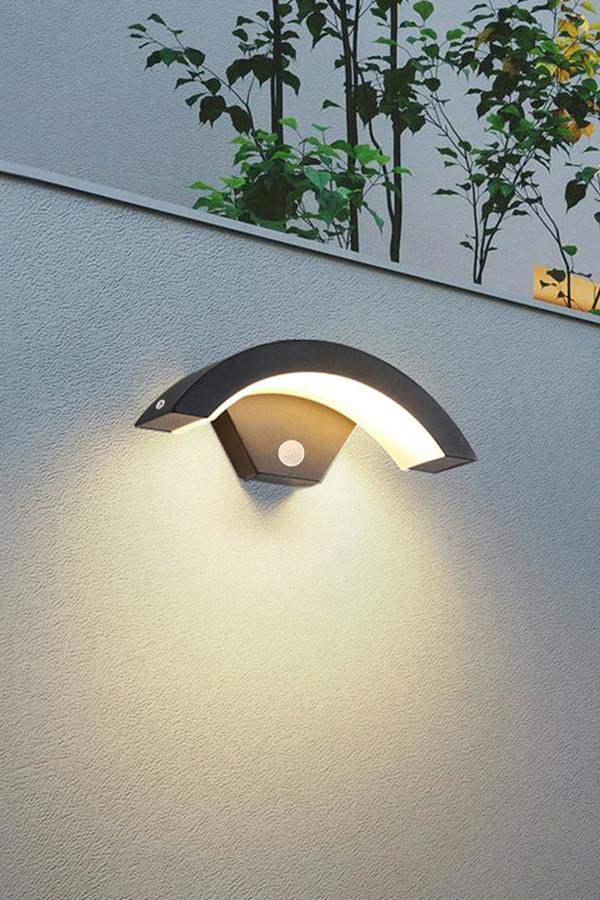 12W LED Eaves Outdoor Wall Light Garden Light