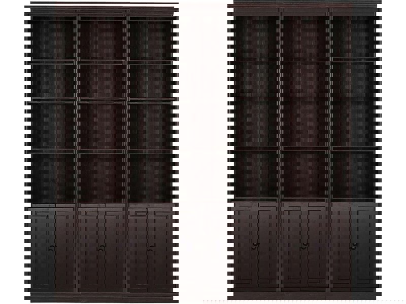 Dorel Home Anita Wall Unit B honey lacquer