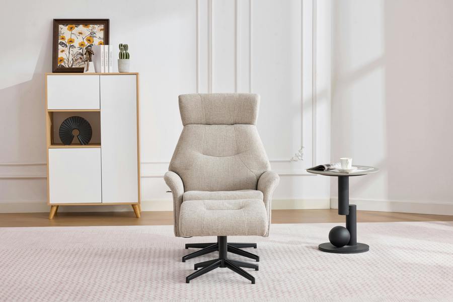 Newbridge Swivel Chair and Footstool