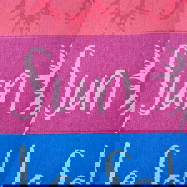 Catherine Lansfield Block Stripe Cotton Beach Sun Lounger Towel Bright