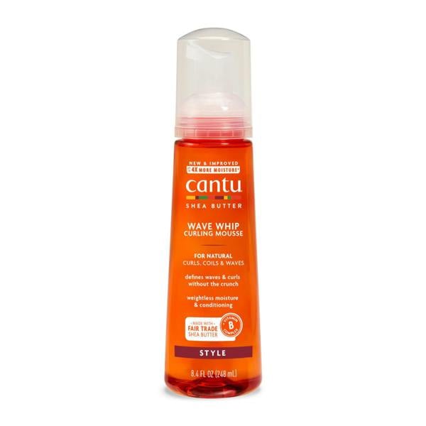 Lightweight curl-defining mousse for waves