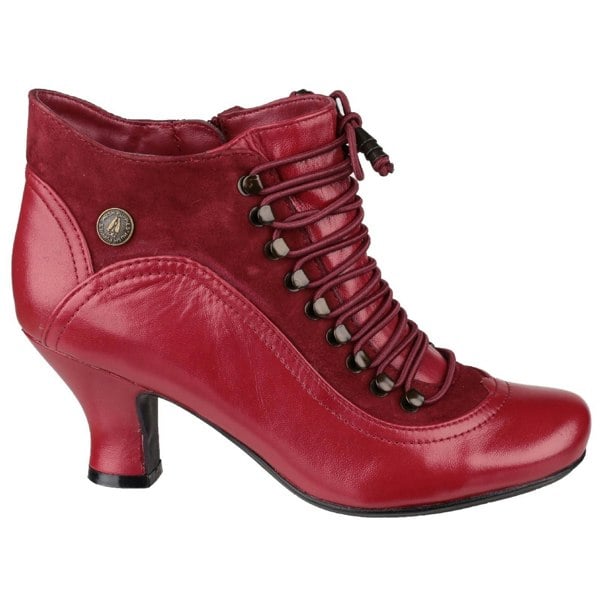 Hush Puppies Vivianna Heeled Women's Boots in Red